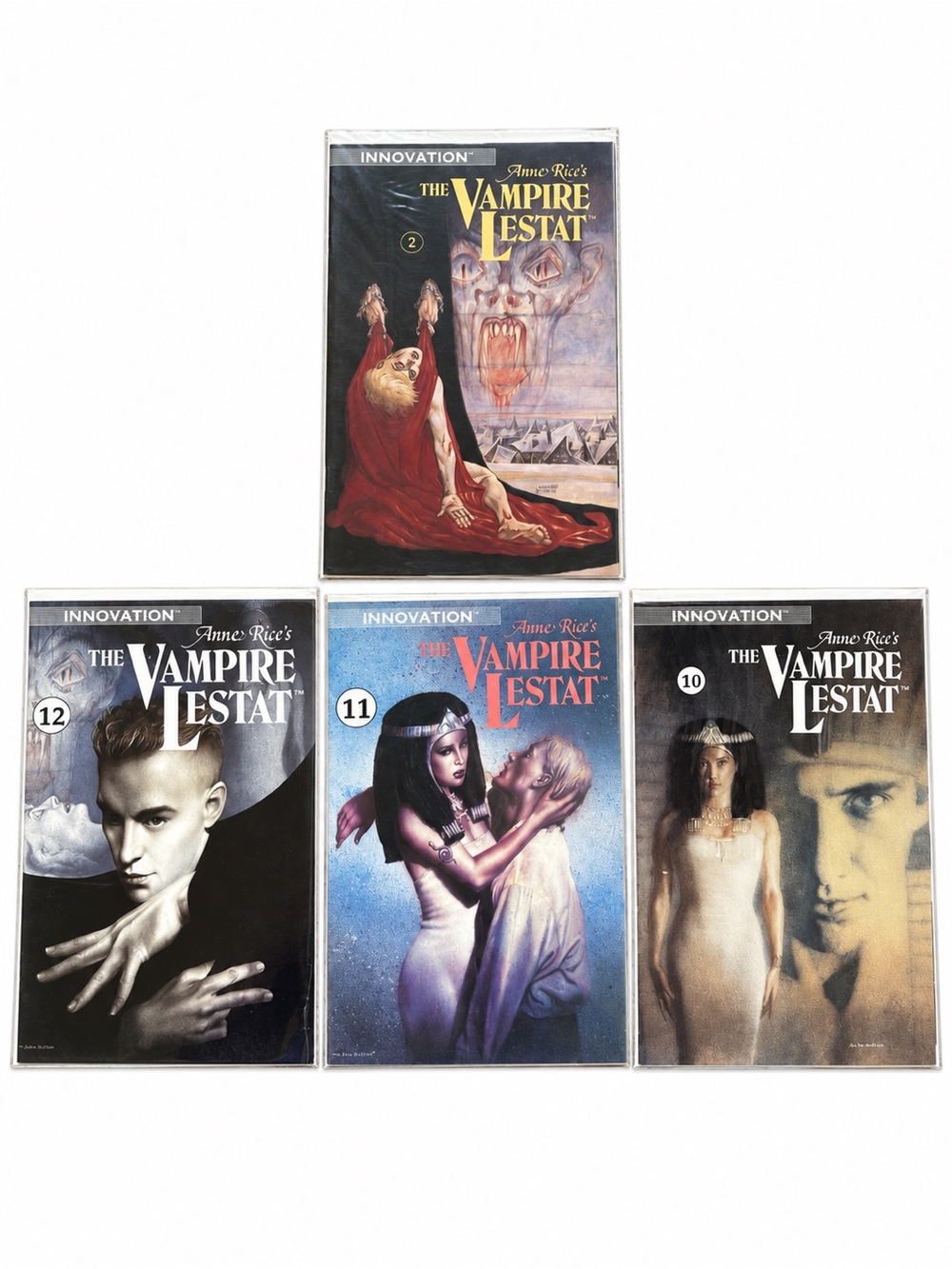 Anne Rice The Vampire Lestat Comic Books Lot of 4 #2 #10 #11 #12 Innovation